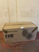 RRP £500 Electro-Voice EVID-PC6.2 6" Ceiling Speaker System 100W Pair