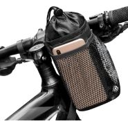RRP £66 Set of 4 x Vihir Bike Water Bottle Holder Bag Bicycle Coffee Cup Holder with Phone Storage