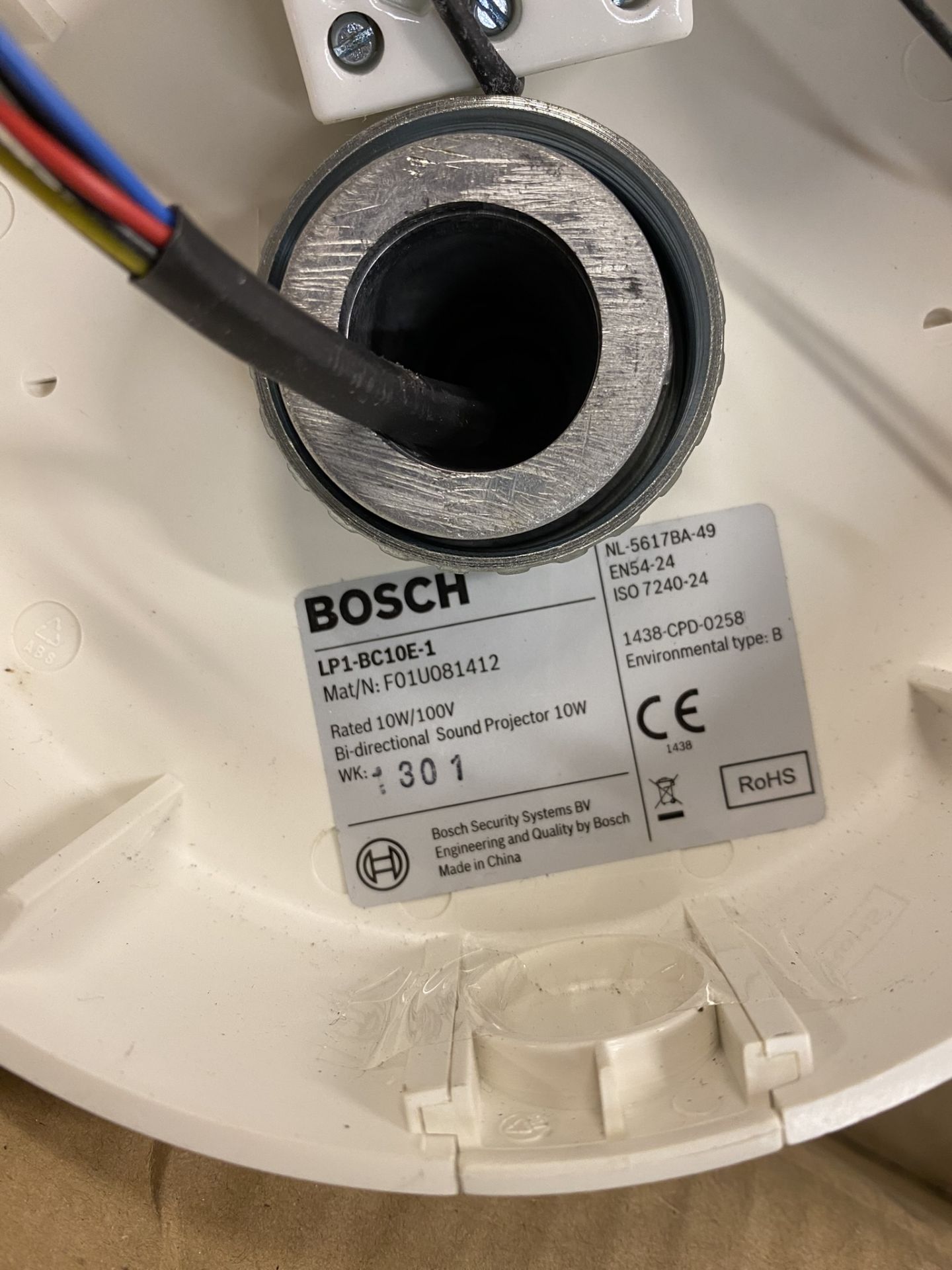 RRP £90 Bosch LP1-BC10E-1 Bidirectional Sound Projector - Image 3 of 4