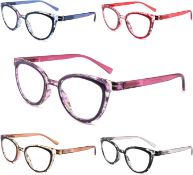 Approx RRP £300 Large Collection of Yuluki Reading Glasses Blue Light Blocking Readers