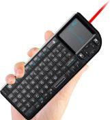 RRP £34 Set of 2 x Rii Mini Wireless Keyboard, Smart TV Keyboard, Wireless Keyboard with Touchpad,