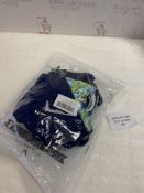 RRP £24.99 Sykooria Women's Swimsuit One Piece Bathing Suit Tummy Control Swimwear Set, L