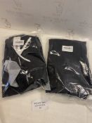Set of 2 x Aseniza Men's Pyjamas Sets Cotton Short Sleeves Loungewear PJs Sets T-Shirt Top & Bottoms