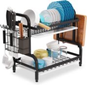 Approx RRP £100 Box Collection of COVAODQ Kitchen Caddy Including Dish Drainer (for contents, see