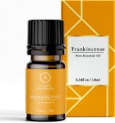 RRP £48 Set of 8 x AAKRITI Premium Frankincense Essential Oil 100% Natural & Pure 10ml