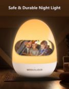 RRP £23.99 MediAcous Night Light for Kids, 2500mAh Baby Night Light with Stable Charging Pad,