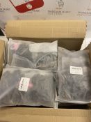 RRP £75 Set of 5 x Spring Twist Hair Pre-twisted Passion Twist Crochet Hair 3Packs 10inch Short