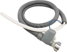RRP £44 Set of 2 x Safety Inlet Hose, Universal Hose 3/4 inch Aquastop Connector Replacement