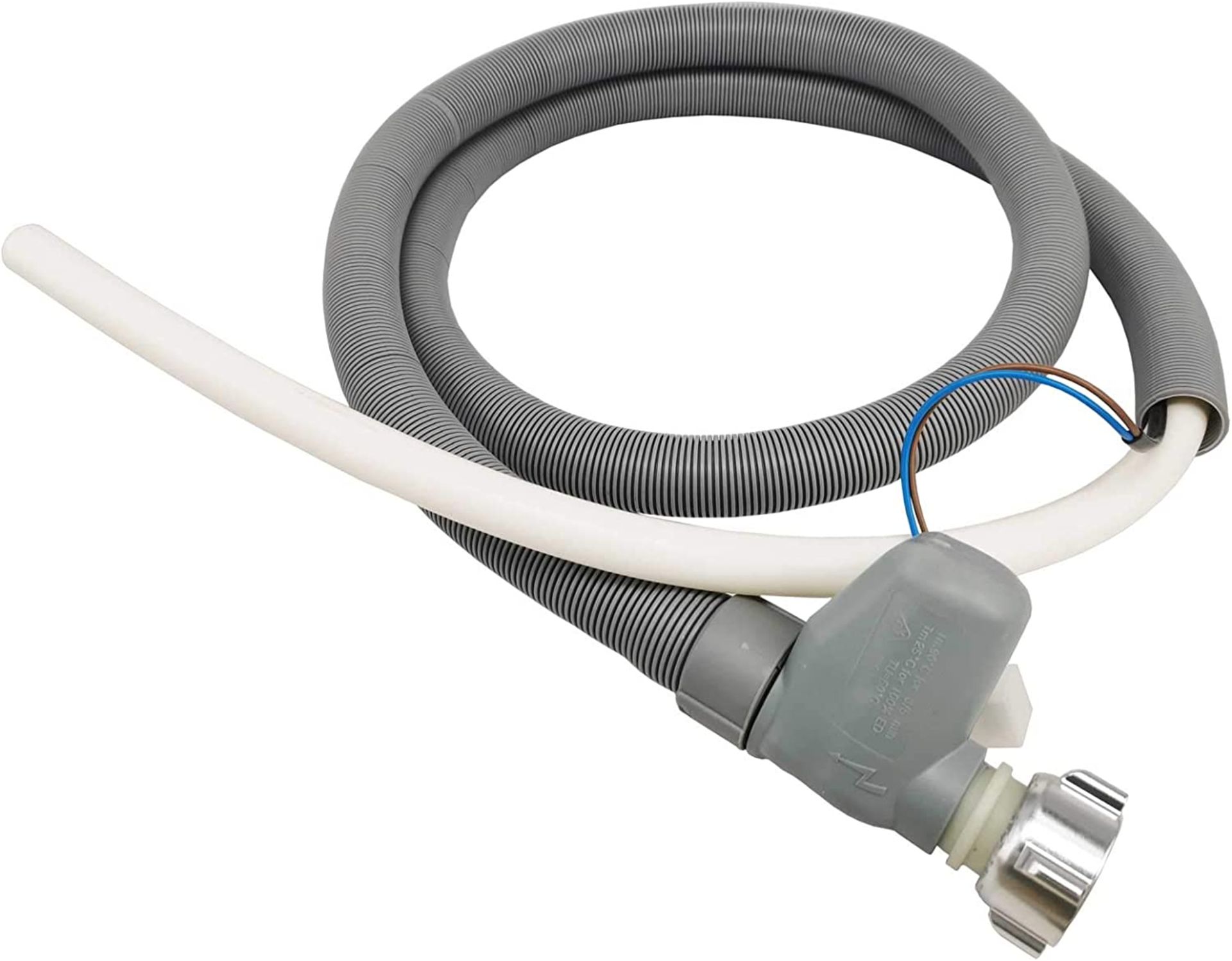 RRP £44 Set of 2 x Safety Inlet Hose, Universal Hose 3/4 inch Aquastop Connector Replacement