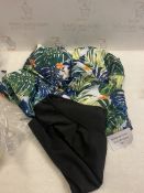 RRP £24.99 Gyabnw Swimming Costume Women Tankini Set Swimwear Bikini Bottom Swim Suit, 2XL