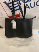 MEEGIRL Ladies Tote Bags Simple PU Leather Top Handle Handbags Work School Shopping Bags for Women