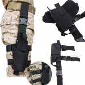 Drop Leg Holster AGPTEK Tactical Army Black Adjustable Military Airsoft Pistol/Gun Drop Leg Thigh