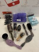 Approx RRP £70 Collection of Hair Accessories and Hair Brushes