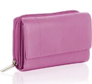 RRP £18.99 Woodland Leather Purse for Women Real Leather RFID Protection Small Purse with Card and