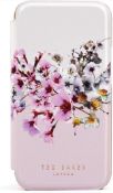 RRP £39 Ted Baker Mirror Folio Case for iPhone 12 Pro - Jasmine