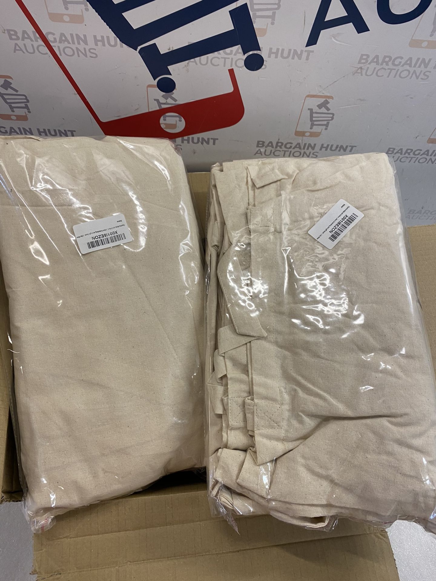 RRP £26 Set of 2 x 10 pack Centrix Natural Cotton 15 X 16 inch reusable grocery bags, 5.5 oz - Image 2 of 2