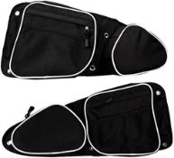 RRP £75 Set of 3 x 2PCS RZR Side Door Bags UTV From Front Door Storage Bag UCARE Door Seat Bags with