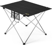Lesfit Camping Table Lightweight, Portable Folding Picnic Table with Carrying Bag