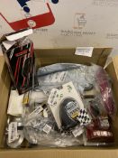 Approximate RRP £200 Box of Automotive Items/ Car Parts, Approx 40 Pieces