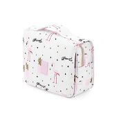 RRP £24 Set of 2 x Homchen Hanging Travel Toiletry Bag, Waterproof Folding Portable Cosmetic Bag,