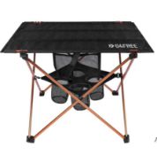 RRP £33.99 G4Free Ultralight Folding Camping Table Portable Roll Up Camp Table