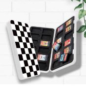 RRP £90 Set of 10 x HuPop Switch Game Card Storage Case Holder Portable Anti-Bumping 24 Slots Game