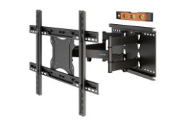 RRP £49.99 Bontec TV Wall Mount 37-80 Inch LED LCD Flat & Curved TVs Full Motion Wall Bracket