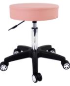 RRP £34.99 Furwoo Rolling Stool with Wheels Adjustable Task Chair Swivel Salon Stool