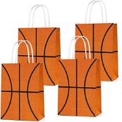 RRP £108 Set of 6 x 16-PCS Basketball Party Gift Bags for Basketball Party Party Favor Goody Treat