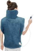RRP £33.99 Renpho Electric Heat Pad for Back and Shoulders Fast Heated Warmer
