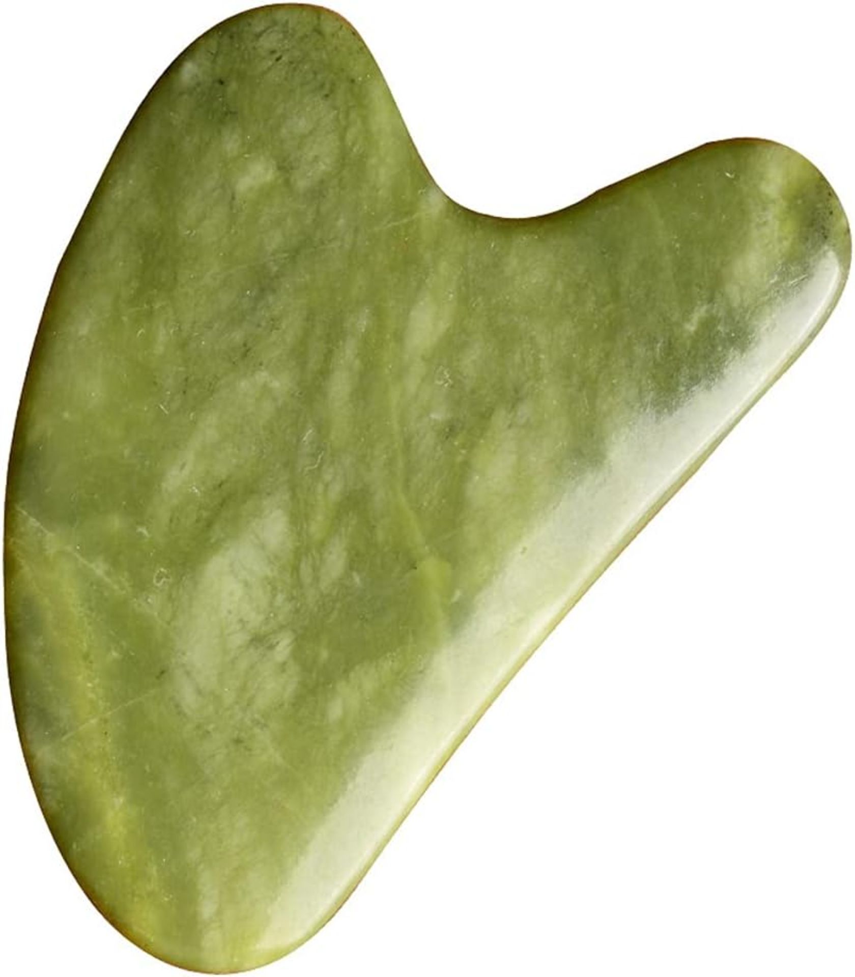 RRP £40 Set of 5 x ALEMIN Gua Sha Massage tool, Green Quartz Natural Traditional Scraper Tool face