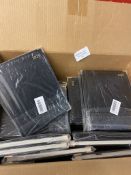 RRP £60 Set of 5 x Ambassador Desk Diary - Week to View - Black - Leathertex