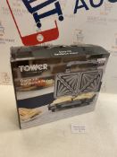RRP £25.99 Tower Deep Fill Sanwich Maker Easy to Clean Non-Stick Ceramic Plates