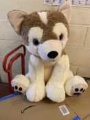 Giant Husky Dog Plush Soft Kids Stuffed Animal Toy