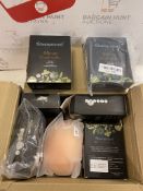 Approximate RRP £120 Box of 9 x SHINYMOD Strapless Bra, Invisible Backless Bra, Reusable