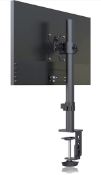RRP £26.99 suptek Single Monitor Stand for 13-32 inch Screen up to 10kg, Computer Monitor Bracket
