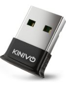 RRP £88 Set of 8 x Kinivo BTD-400 Bluetooth 4.0 USB AdapterWireless Dongle