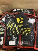 RRP £50 Set of 5 x Tofern Cycling Gloves Full Finger Mountain Bike Anti-slip Shock-absorbing Pad