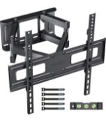 RRP £45.99 Bontec TV Wall Mount for 23-70 Inch LED LCD Flat & Curved TVs Full Motion Mount