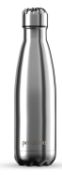 RRP £18.99 Proworks Stainless Steel Water Bottle BPA Free Vacuum Insulated Metal 1L