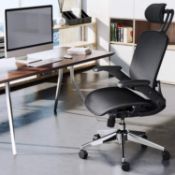 RRP £169.99 SNOVIAY Ergonomic Office Chair, Executive Task Mesh Chair High Back Desk Chair with