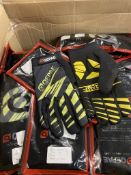 RRP £50 Set of 5 x Tofern Cycling Gloves Full Finger Mountain Bike Anti-slip Shock-absorbing Pad