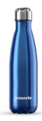 RRP £16.99 Proworks Stainless Steel Water Bottle BPA Free Vacuum Insulated Metal 750ml