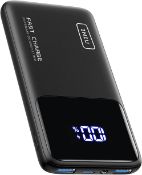 RRP £28.99 INIU Portable Charger, Slimmest Fast Charging Power Bank 10000mAh, 22.5W Mobile Phone