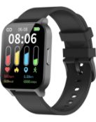 RRP £29.99 Cloudpoem Smart Watch 1.69 inch Touch Screen IP68 Waterproof Fitness Tracker for