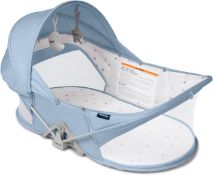 RRP £62.99 beberoad Portable Baby Bed Travel Bassinet Foldable Infant Crib, Portable Cot with