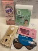 Collection of Gel Face and Eye Masks