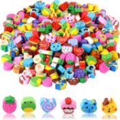 RRP £140 Set of 20 x 150-Pieces Mini Erasers for Kids Bulk, Novelty Animal Erasers,Pencil Erasers