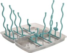 RRP £75 Set of 5 x AWOCAN Bottle Drying Rack with Removable Water Tray