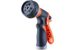 RRP £19.99 Garden Hose Pipe Spray Gun, Hoselock 8 Adjustable Patterns Garden Hose Nozzle, High-